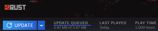 smxckd's tweet photo. Finally hit 1k hours on rust 😎 https://t.co/rrfj3uTZsN