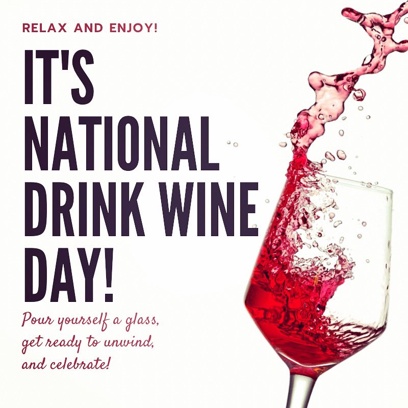 Happy #NationalDrinkWineDay !
What’s your fave go-to wine?