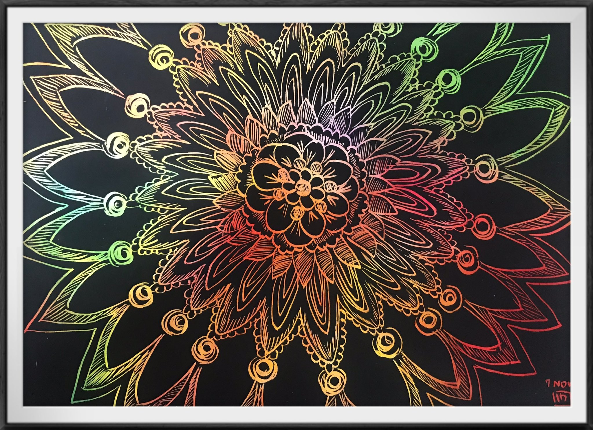 Riri Msdc Flower すくらっちあーと ダイソースクラッチボード スクラッチボード スクラッチアート スクラッチアートダイソー Scratchart Flowers Art お絵描き T Co Fvveh8xgiz Twitter