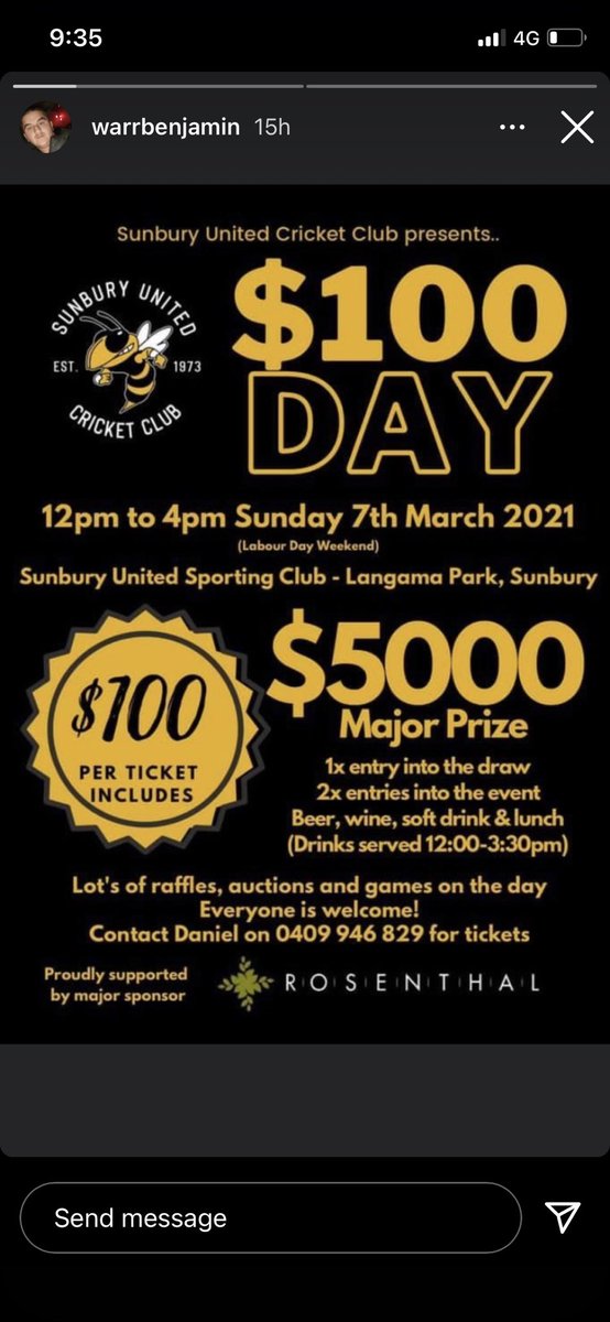 BOOF SIGNED SUCC TERRY TOWELLING HATS!

How good is this 😍 The legend himself <a href="/darren_lehmann/">Darren Lehmann</a> was kind enough to personally sign 2x of our SUCC vintage Terry Towelling hats, to help raise funds for our club at our upcoming $100 Day. Want a ticket or or more info? DM us 🐝