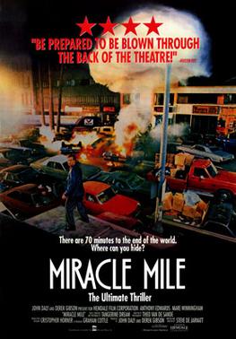 DougVBanks's tweet image. Miracle Mile (1988) &amp;amp; Mad Max: Fury Road (2015)