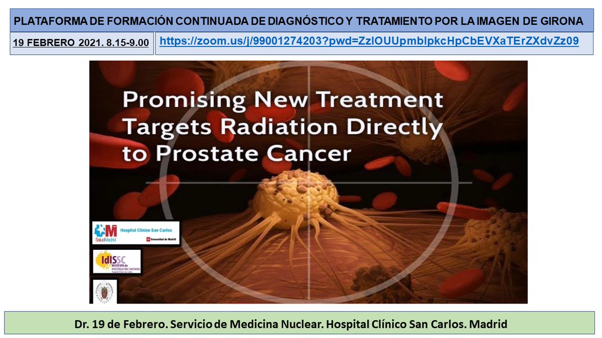 Salvador Pedraza (@salvasapedraza) on Twitter photo Interesante sesión del Dr Jose Luis Carreras sobre " Teragnosis en Medicina Nuclear: Aplicación al cáncer de próstata" con moderación del Dr Carlos Andres Tapias <a href="/idi_cat/">Institut de Diagnòstic per la Imatge · IDI</a> <a href="/idibgi/">IDIBGI Institut d'Investigació Biomèdica de Girona</a> <a href="/htrueta/">Hospital Trueta</a> <a href="/Radiolegs_CAT/">radiolegscatalunya</a> @seram_rx <a href="/sediabdomen/">SEDIA</a> <a href="/scurologia/">SCU</a> <a href="/AEsPCaP1/">Asociación Esp. Cáncer Próstata</a> <a href="/ranm_es/">RANME</a> <a href="/scmnim/">Societat Catalana de Medicina Nuclear</a> <a href="/SEMNIMoficial/">SEMNIM</a> Interesante sesión del Dr Jose Luis Carreras sobre " Teragnosis en Medicina Nuclear: Aplicación al cáncer de próstata" con moderación del Dr Carlos Andres Tapias <a href="/idi_cat/">Institut de Diagnòstic per la Imatge · IDI</a> <a href="/idibgi/">IDIBGI Institut d'Investigació Biomèdica de Girona</a> <a href="/htrueta/">Hospital Trueta</a> <a href="/Radiolegs_CAT/">radiolegscatalunya</a> @seram_rx <a href="/sediabdomen/">SEDIA</a> <a href="/scurologia/">SCU</a> <a href="/AEsPCaP1/">Asociación Esp. Cáncer Próstata</a> <a href="/ranm_es/">RANME</a> <a href="/scmnim/">Societat Catalana de Medicina Nuclear</a> <a href="/SEMNIMoficial/">SEMNIM</a>
