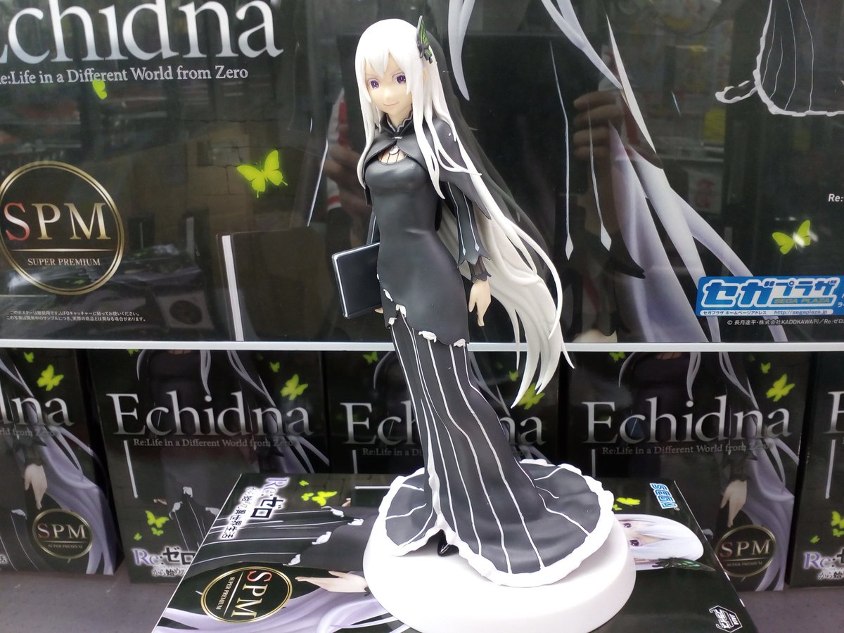 ラウンドワンスタジアム新潟店 A Twitter プライズ情報 Re ゼロから始める異世界生活 Spmフィギュアエキドナ 本日2月19日 金 入荷いたしました 大人気リゼロからエキドナが登場 ラムレム以外のキャラクターは珍しいこれはgetするしか