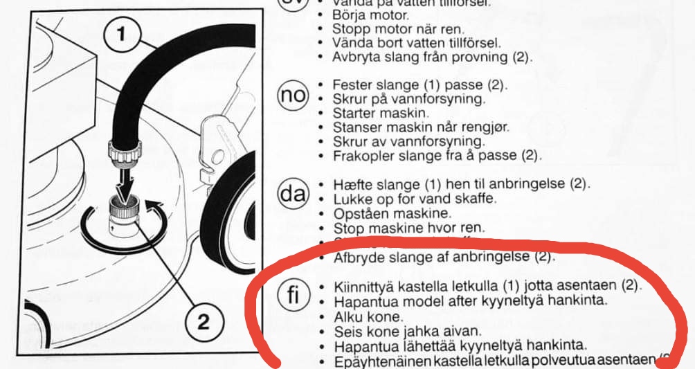 HannuHynonen's tweet image. Read the manual they say.