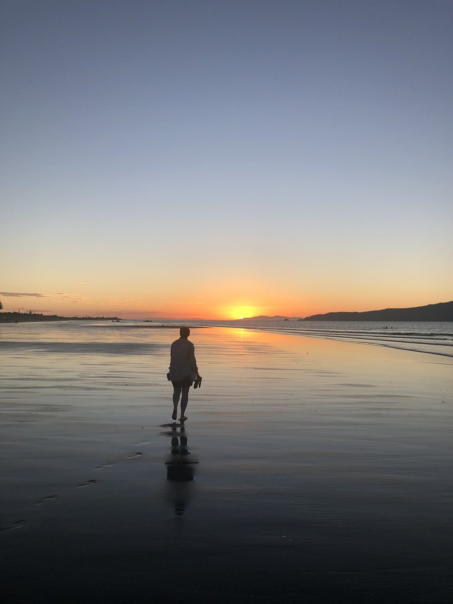 ventureweb's tweet photo. @Josie_Osborne Amazing! Here’s our sunset on the Kapiti Coast way down here #aotearoa stay safe #tofino. #arohanui https://t.co/43NEZu8tmp