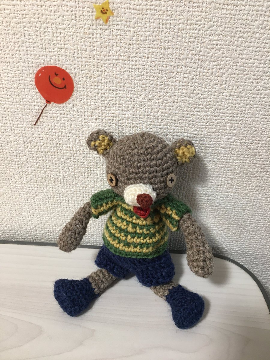 こりまじろう 関根くんの恋が好き コタロータを作ってみた 作った後で色が緑色だった事に気づいたんだけど とりあえず載せてみた 関根くんの恋 コタロータ あみぐるみ 漫画 河内遥