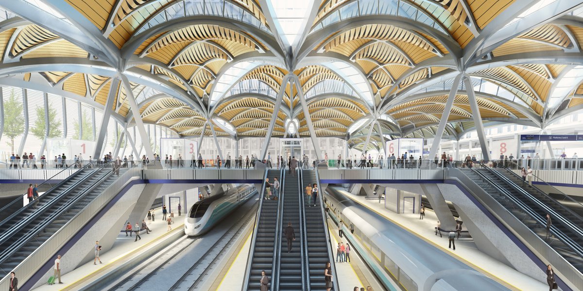  #HS2 will transform  #Euston station. Travellers will benefit from more seats, on more frequent trains. The station redevelopment will create the opportunity for up to 16,000 new jobs and 2,200 homes as part of a wider masterplan. For more:  https://www.hs2.org.uk/stations/london-euston/