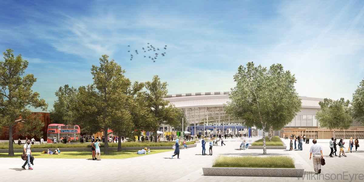 The  #HS2 station at Old Oak Common is at the heart of  #London’s regeneration mission to treble economic output in Old Oak and Park Royal including 65,000 jobs and 25,500 new homes. Find out more:  https://www.hs2.org.uk/stations/old-oak-common/