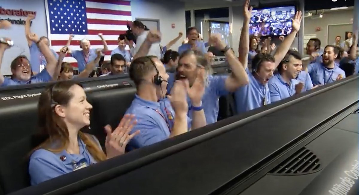 SpaceWatchGL's tweet photo. NASA lands Perseverance rover robot on the Red Planet #Ingenuityhelicopter #NASAJetPropulsionLaboratory #NASAMars2020Mission #NASAPerseveranceMarsrover #SteveJurczyk @nasa
https://t.co/8elTpj2B1j https://t.co/aIyoDFcXNV
