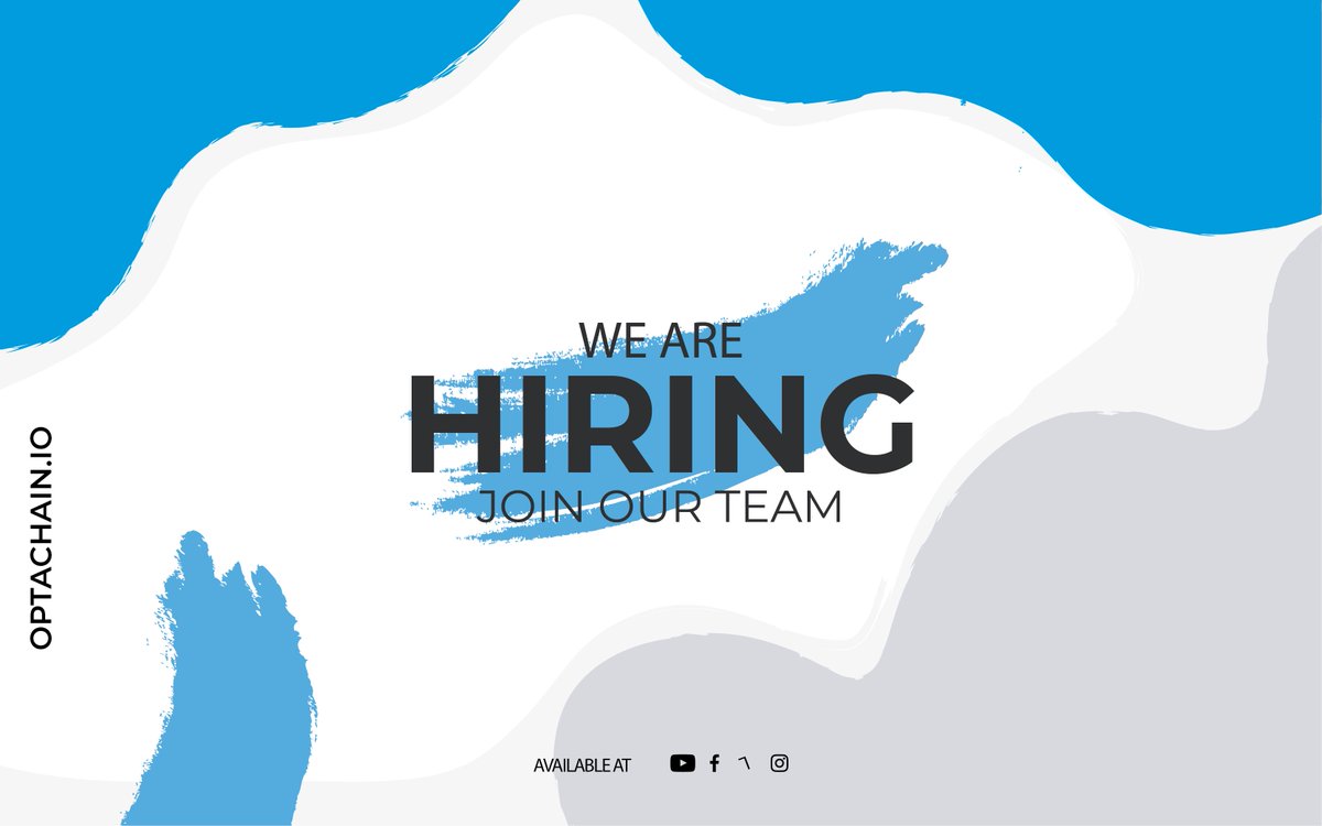 OptaChain is looking for a Web Interface Designer (UI/UX) to hire in our Crypto Project. We are looking for a passionate and talented UI/UX designer with experience in Web Interface Design.

You can apply here:  forms.gle/GHP4j6RMD8D6Jp…
