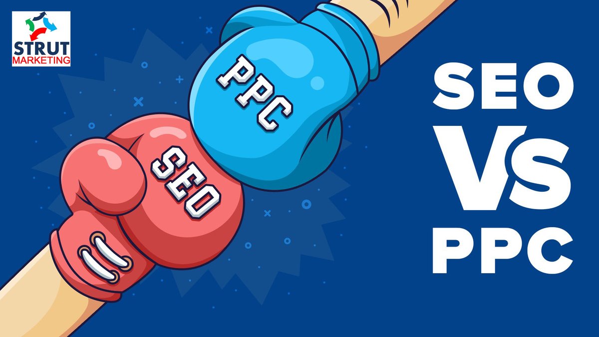 StrutMarketing's tweet photo. Did you know PPC visitors are 50% more likely to purchase something than organic visitors (Source: Unbounce)
#SEO #PPC #SEM #DigitalMarketing #SocialMediaMarketing #EmailMarketing #StrutMarketing #OrganicTraffic https://t.co/NMVE1jd9vU