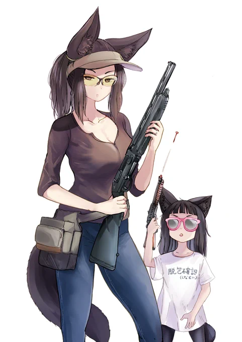 #オリキャラ3人挙げればその人の性癖だいたいわかる 
銃・獣耳・人妻 
