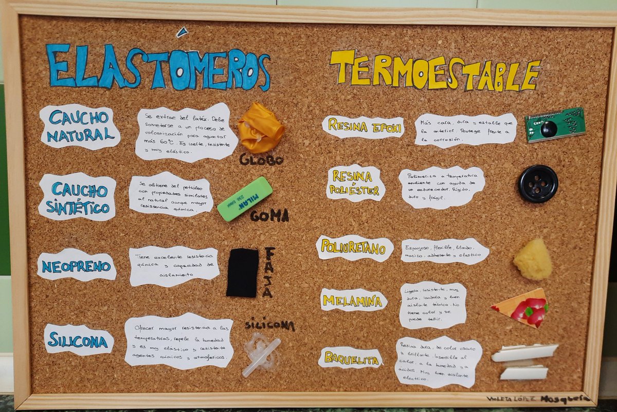 sjosemalaga's tweet photo. Los grupos de 3° de ESO en Tecnología han trabajado los tipos de plástico que existen, sus características y aplicaciones. https://t.co/AR7HIXPPYS