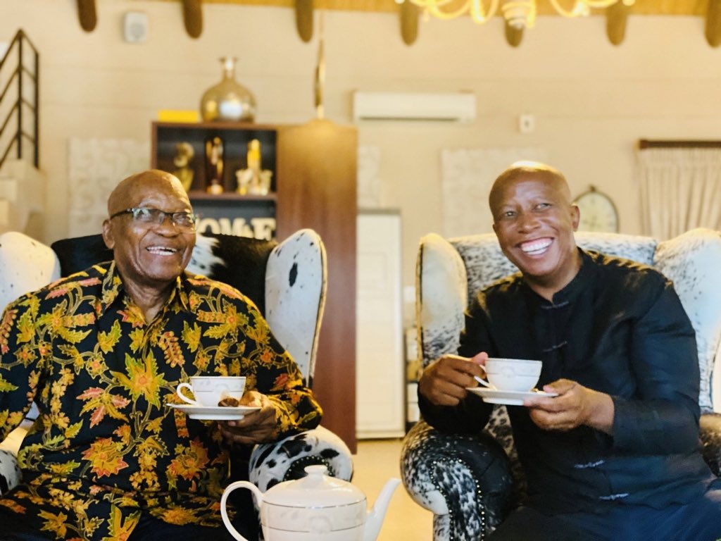 Mariacullenpips's tweet photo. The new talk show coming to a screen near you Tea with Zuma #TeaWithZuma who is sipping tea next!!! https://t.co/yPo3U8yfas