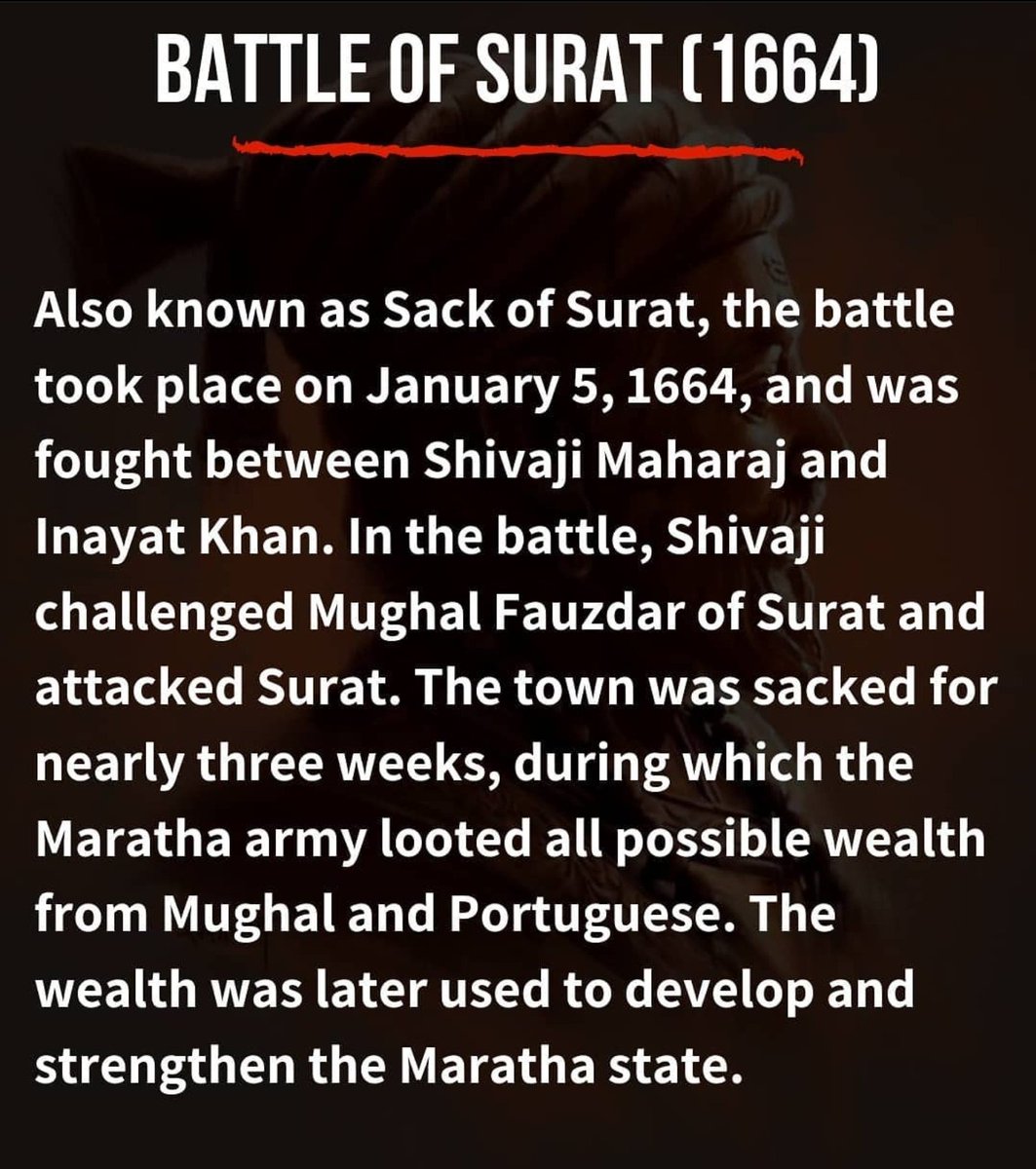 Greatest Battles of  #Chatrapatishivajimaharaj ji. Every Indian should know about this.