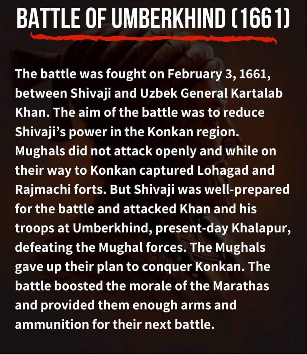 Greatest Battles of  #Chatrapatishivajimaharaj ji. Every Indian should know about this.