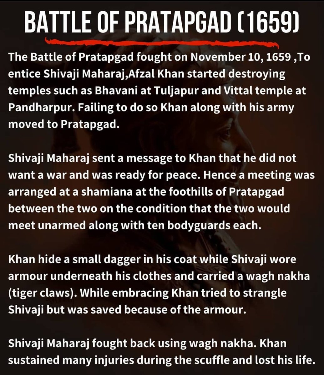 Greatest Battles of  #Chatrapatishivajimaharaj ji. Every Indian should know about this.