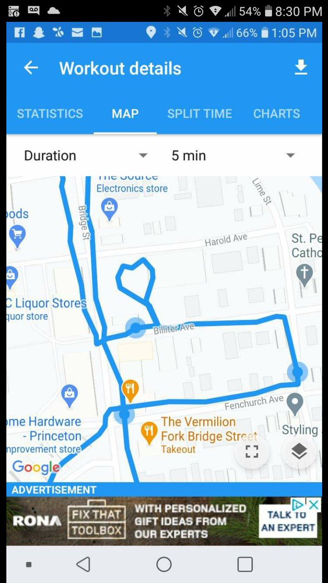 looseink's tweet image. On a walk late year I left a heart in the centre of town. This is visible from my GPS tracking program. The empty parking lot is in downtown Princeton, BC. It helps me with my congestive heart failure recovery. #ShowOfHearts @Miss604 @VarietyBC