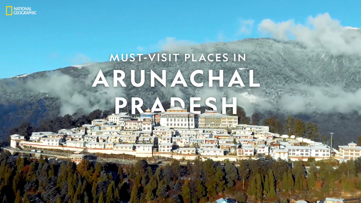 NatGeoIndia's tweet photo. From enchanting monasteries to diverse flora, Arunachal Pradesh promises an experience of a lifetime to all its guests. Come, journey with Radhika Madan and enjoy the beauty of this state on Postcards From Arunachal, premieres 20th Feb, 8 PM, on National Geographic. #NatGeoIndia https://t.co/9HQgUD1GcK