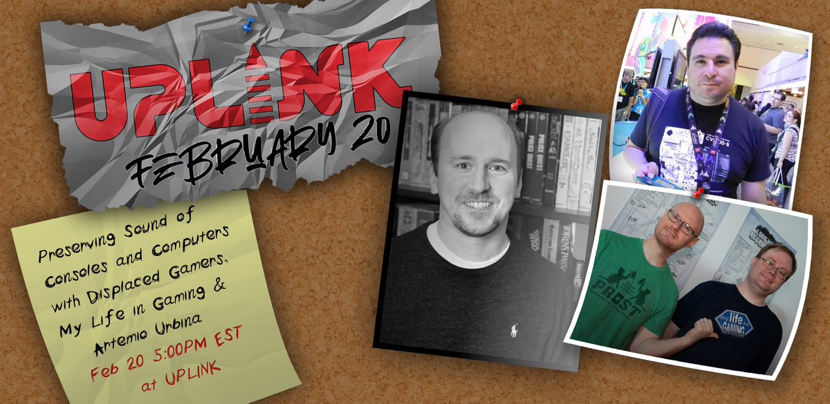 UPLINKCon's tweet image. The preservation of sound in consoles &amp;amp; computers is an area of discussion that needs to be touched upon more frequently.  Chris of @DisplacedGamers teams up with @Artemio &amp;amp; @MyLifeInGaming to discuss the topic THIS SATURDAY @UPLINKCon in a special panel!

tickets.uplinkconvention.com