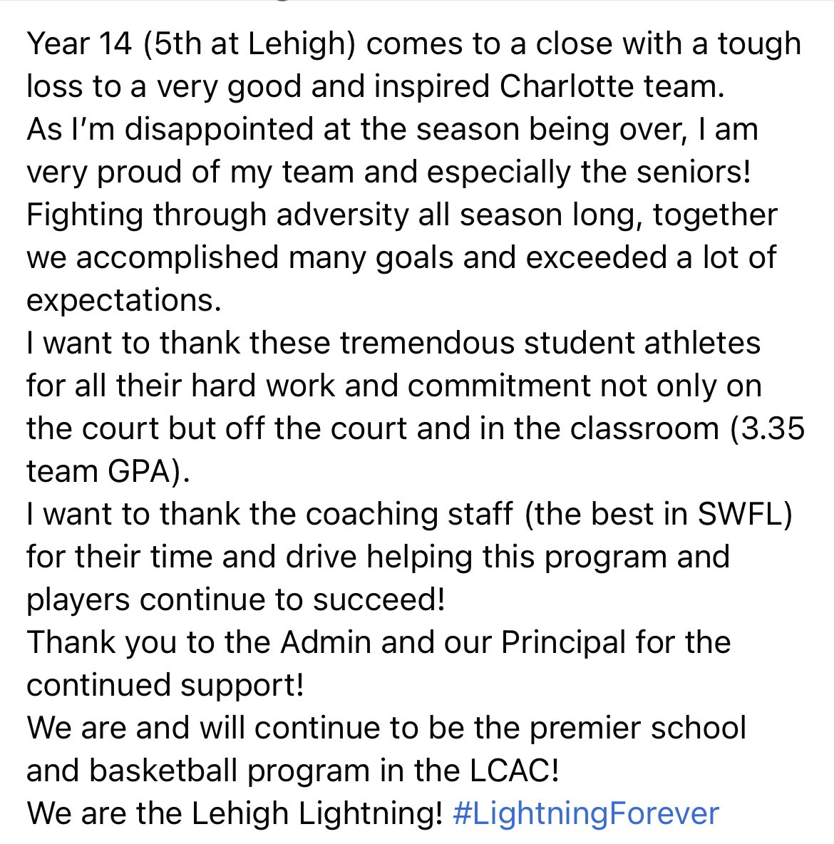 LehighHoops's tweet photo. #LightningForever
@CoachGColeman @LehighAthletics @lehighsenior https://t.co/TVjl2gQB13