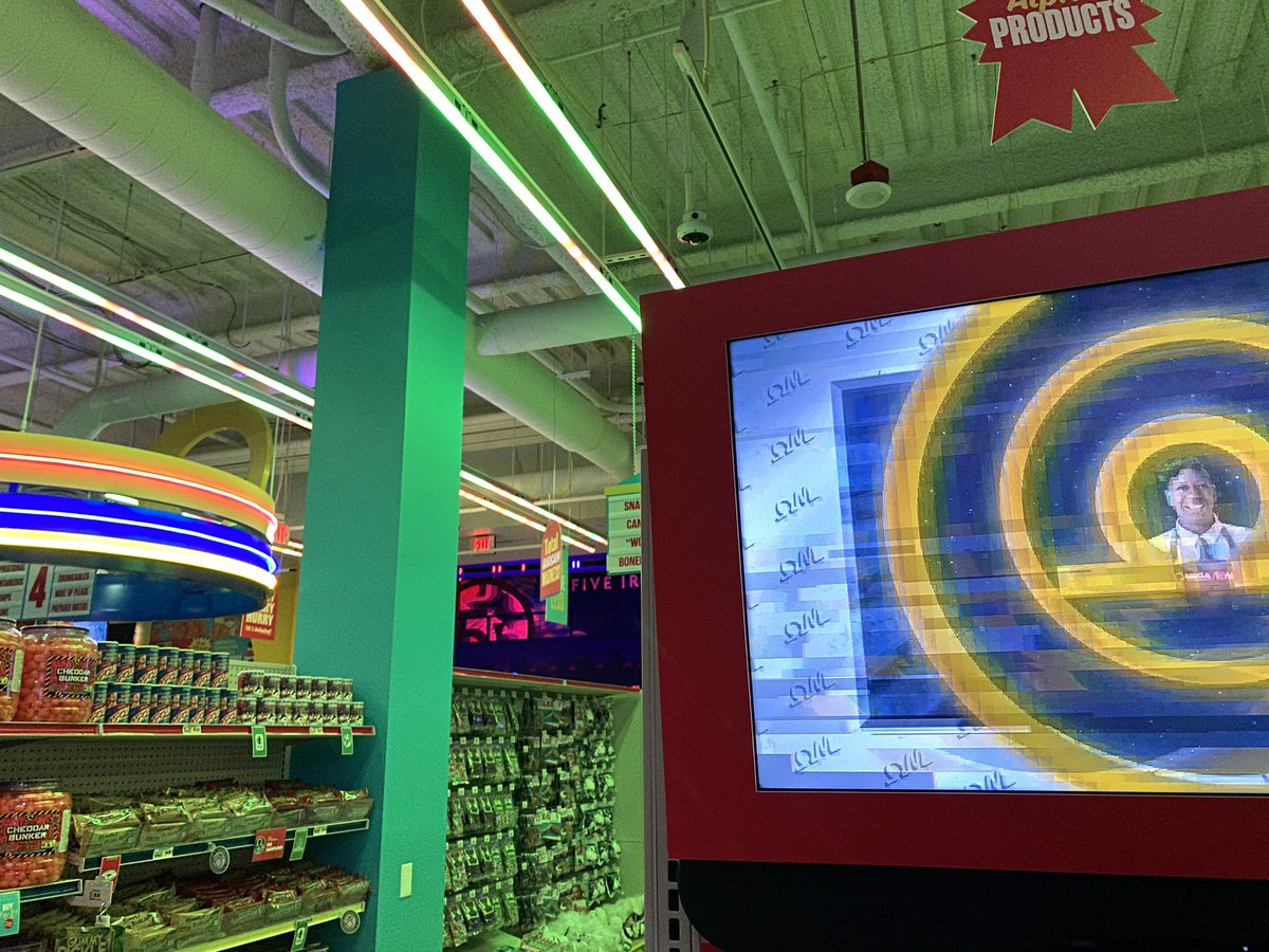 You even get to take over and cause an epic light show to occur in Omega Mart itself!
