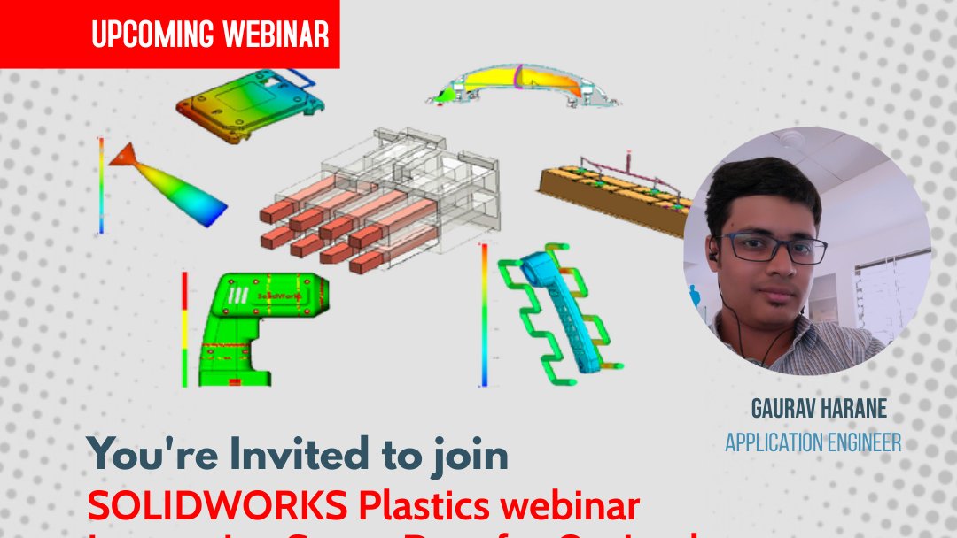 engg_technique's tweet image. Join us on 24th February and Learn from our experts Mr. @GAURAV_HARANE about Leveraging Smart Data for Optimal Plastic Part Design &amp;amp; Manufacturability. Register for the #SOLIDWORKSPlastics webinar at bit.ly/24th-Feb-Webin…
#SOLIDWORKS #Simulations #EngineeringTechnique
