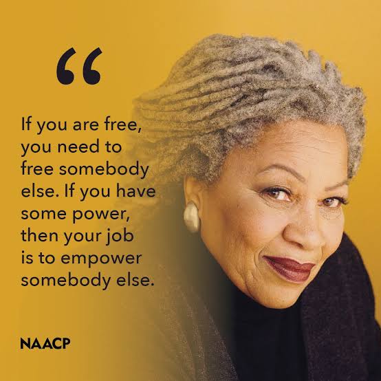 Happy heavenly birthday Toni Morrison!   