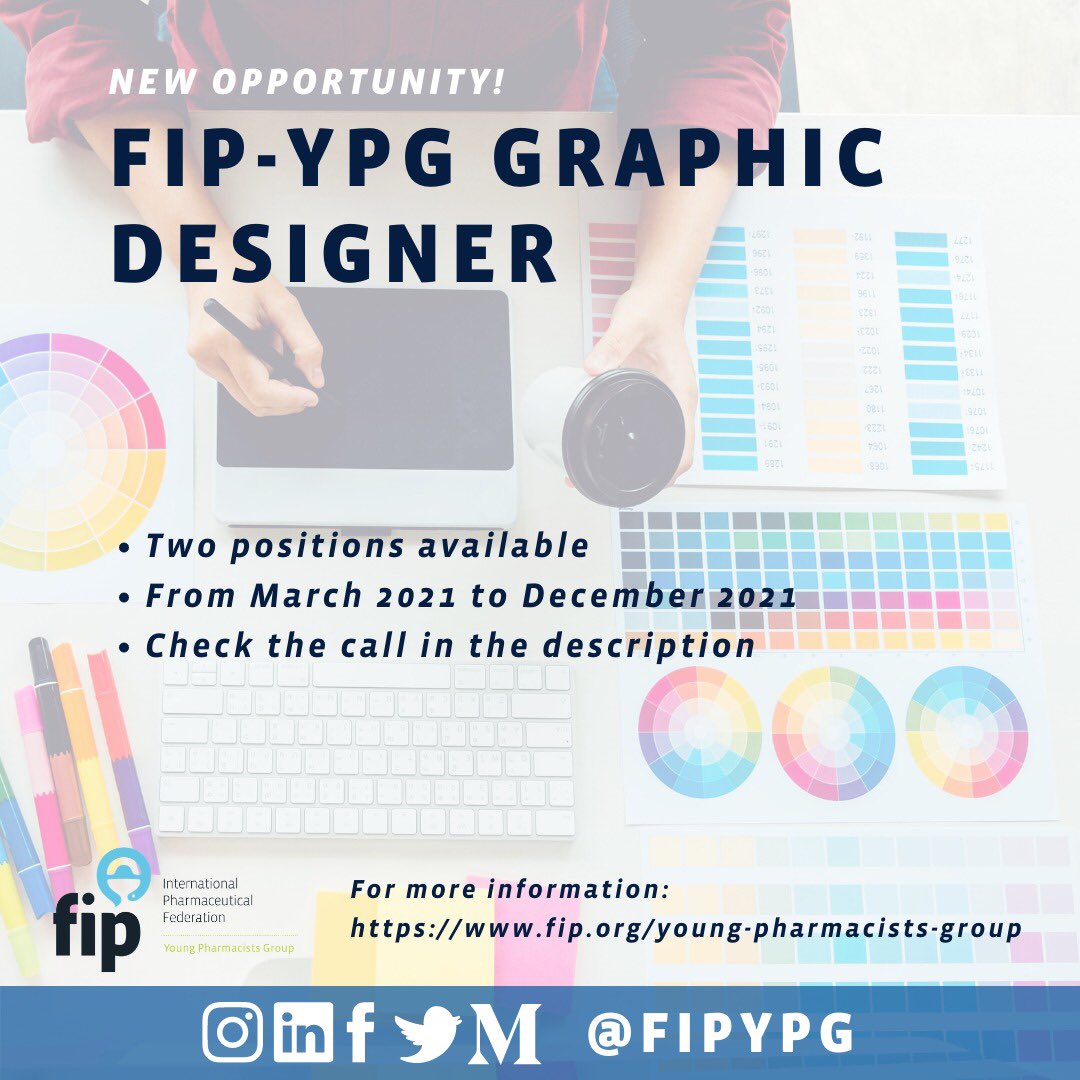 Fip Ypg Call For Graphicdesigner 21 The Young Pharmacists Group Of Fip Org Is Looking For Two Graphic Designers To Assist Ypg With Creating Visual Communications Materials For The Ypg