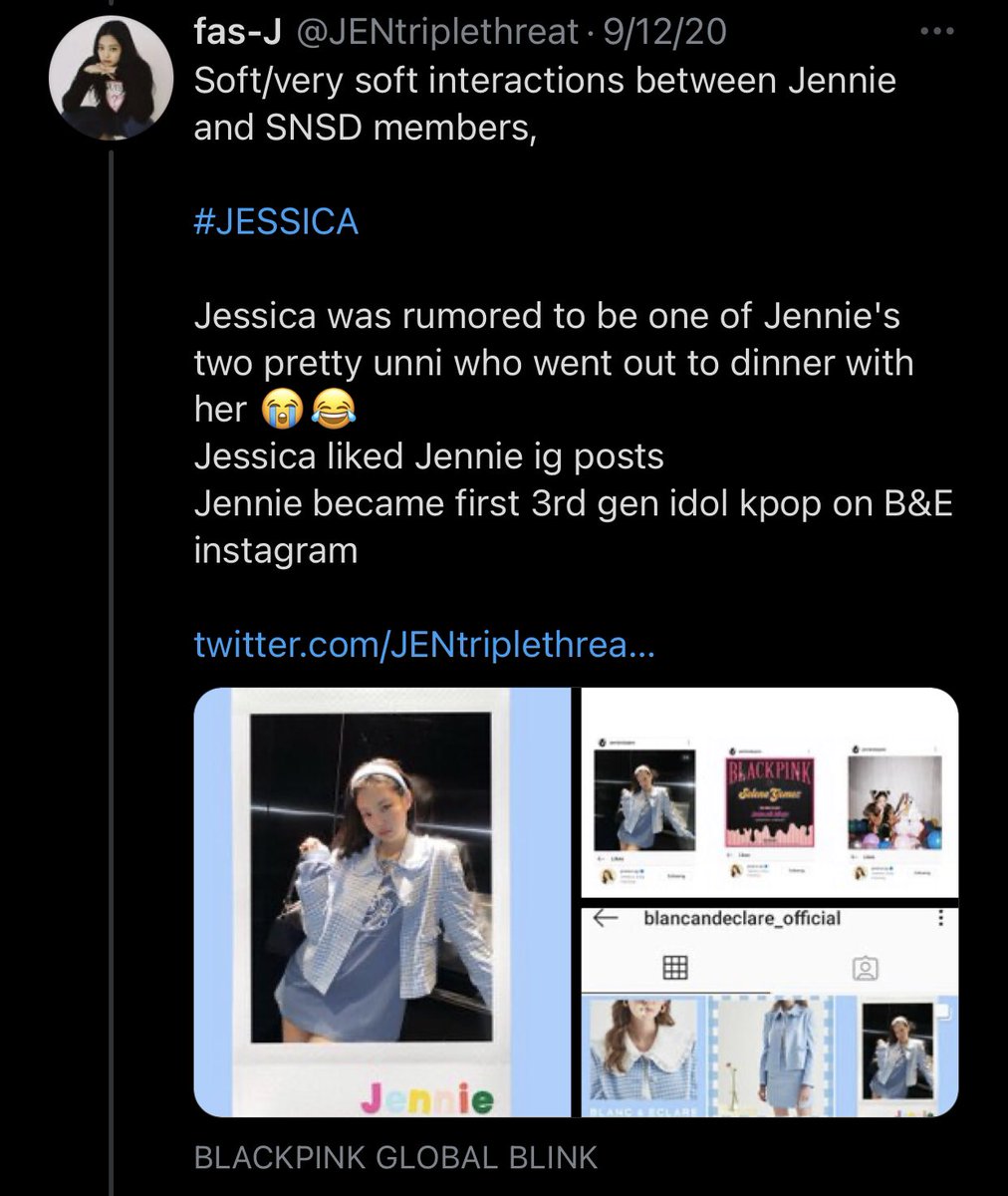 myeonsjen's tweet photo. snsd members’ love for jennie 🥺🤍 https://t.co/0F1NoR5ZKg