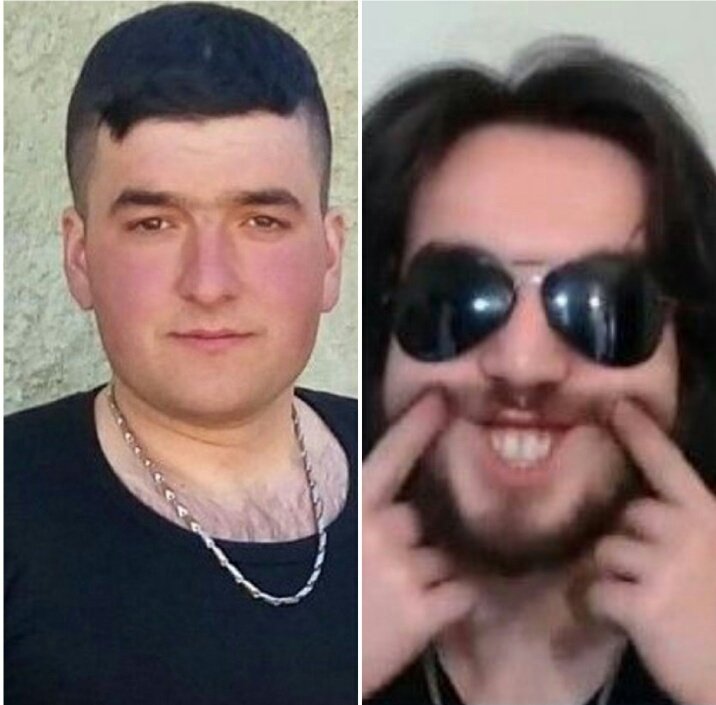 fakebaryhme's tweet photo. Soldaki or.... Çocu kıza tecavüz edip 
1 hafta sonra serbest bırakıldı
Ama sağdaki ise sadece şarkı söylediği için 4 yıl hapis yedi
Adalet bumu beyler? Adalet bumu?
#freeporçay #porçayiçinadalet https://t.co/R8AeNZE3yn