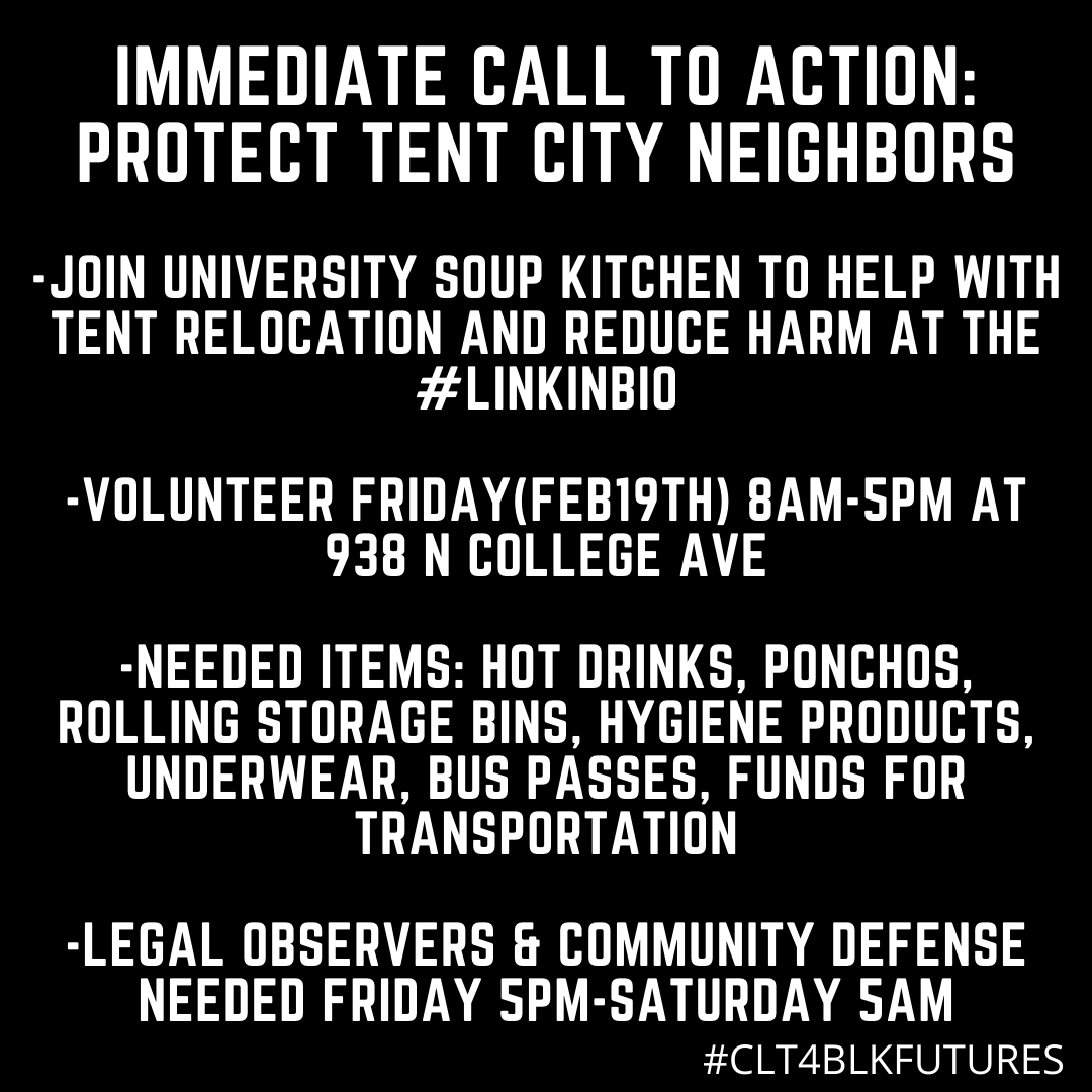 SadiePrimus's tweet photo. Community is requested to reduce harm for tent city neighbors. University Soup Kitchen Sign Up: https://t.co/hvWejObfFx https://t.co/LQnShILNtd
