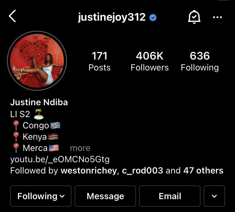 hannahhnic's tweet photo. Name a moment you’re looking forward to and why is it Justine passing Johnny in followers? 🗣 #LoveIsland https://t.co/gtyrDb0LE9