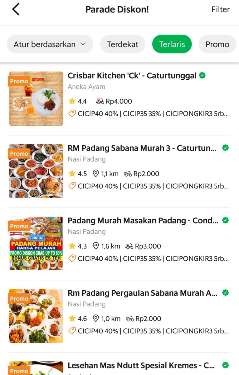 CrisbarKitchen's tweet photo. -Jawaranya Ayam🥇🏆
-Terlaris 🥇🏆
-Terenak 🥇🏆

Mempertahankan Top #1 🏅🏆 tidaklah mudah, tp kita mampu mempertahankan posisi puncak🏆,
Terimakasih Sahabat Crisbar ❤️, atas setia pd produk kita. Cintailah produk lokal, cintailah produk Indonesia 🇮🇩.
Karena bahan baku kita dari https://t.co/Fq1dJ0w3bM