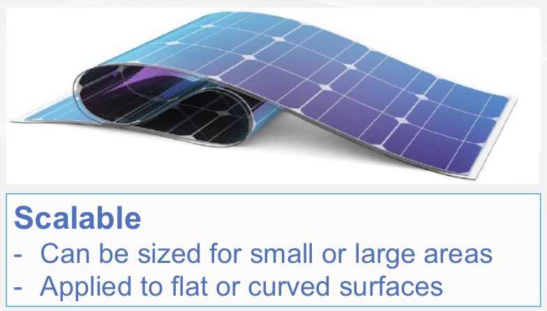  $TRCH (9): In an “example application” META addresses Solar Energy as another possible application of their research - with the possibility of flexible solar panels - and increased efficiency.