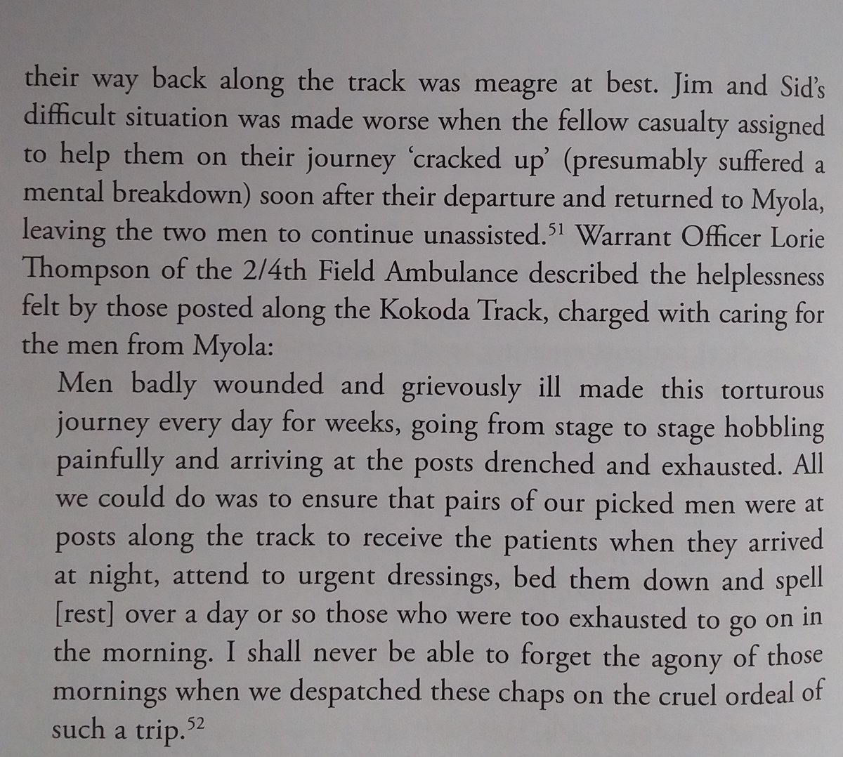 The situation for the wounded during the Owen Stanley battles was...in a word...grim.  @DWB55  @olly2518  @MarcHoffrichter  @MoseleyMAJ  @madeofstone71  @DanJBray  @scotty_thomo  @East_Approaches  @FnordNelson  @maty820  @AussieBenC  @Maynardgcrabbs  @OiDatsMyLeg