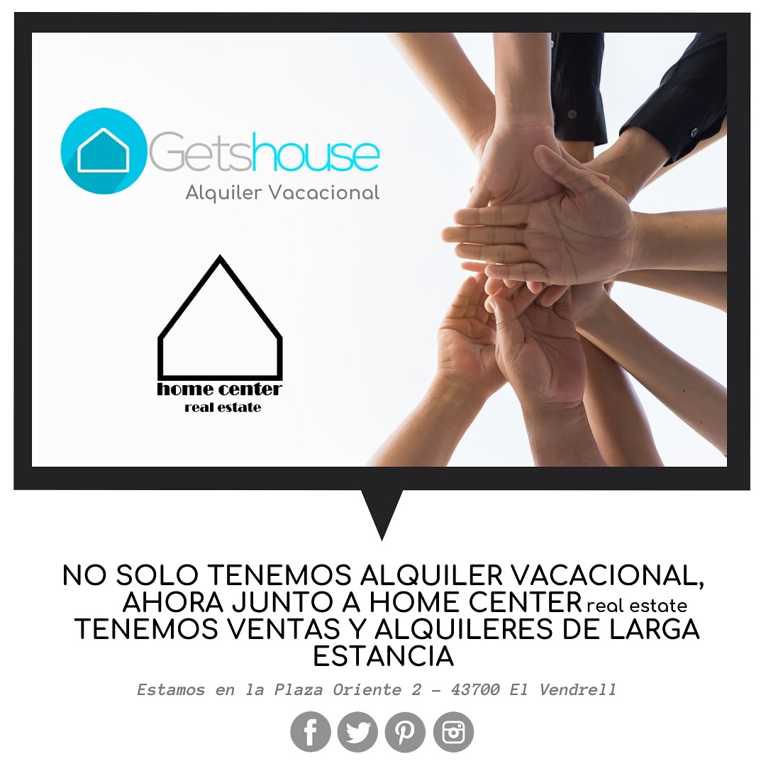 getshouse's tweet image. 📣.... Esta es la nueva etapa de Getshouse!!➡️ Ahora además de llevar alquiler vacacional también llevamos ventas y alquileres de larga estancia junto a Home Center Real Estate🎉🎉 🤗
#alquilervacacional #alquileranual #ventainmuebles #homecenter #getshouse #colaboracion