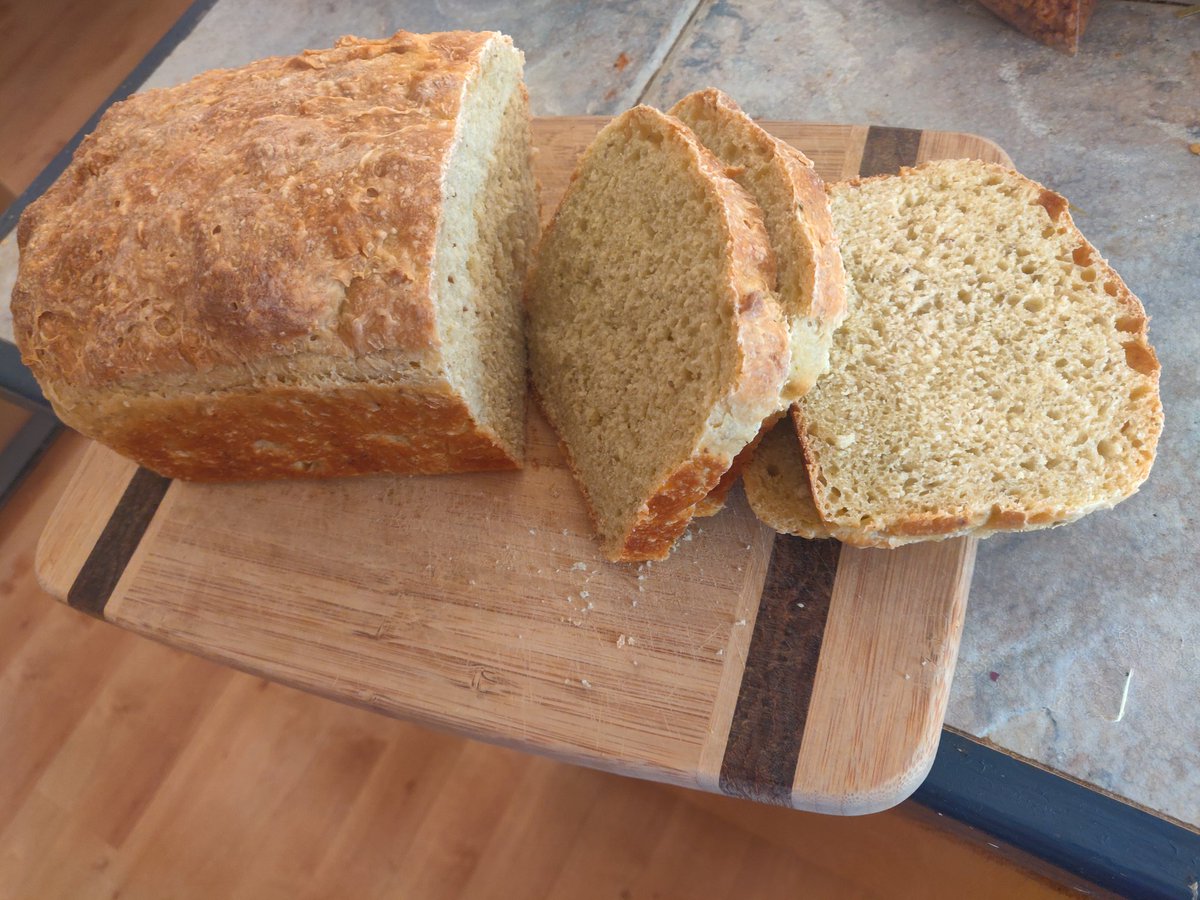 Savory bread 🍞 makes awesome sandwiches