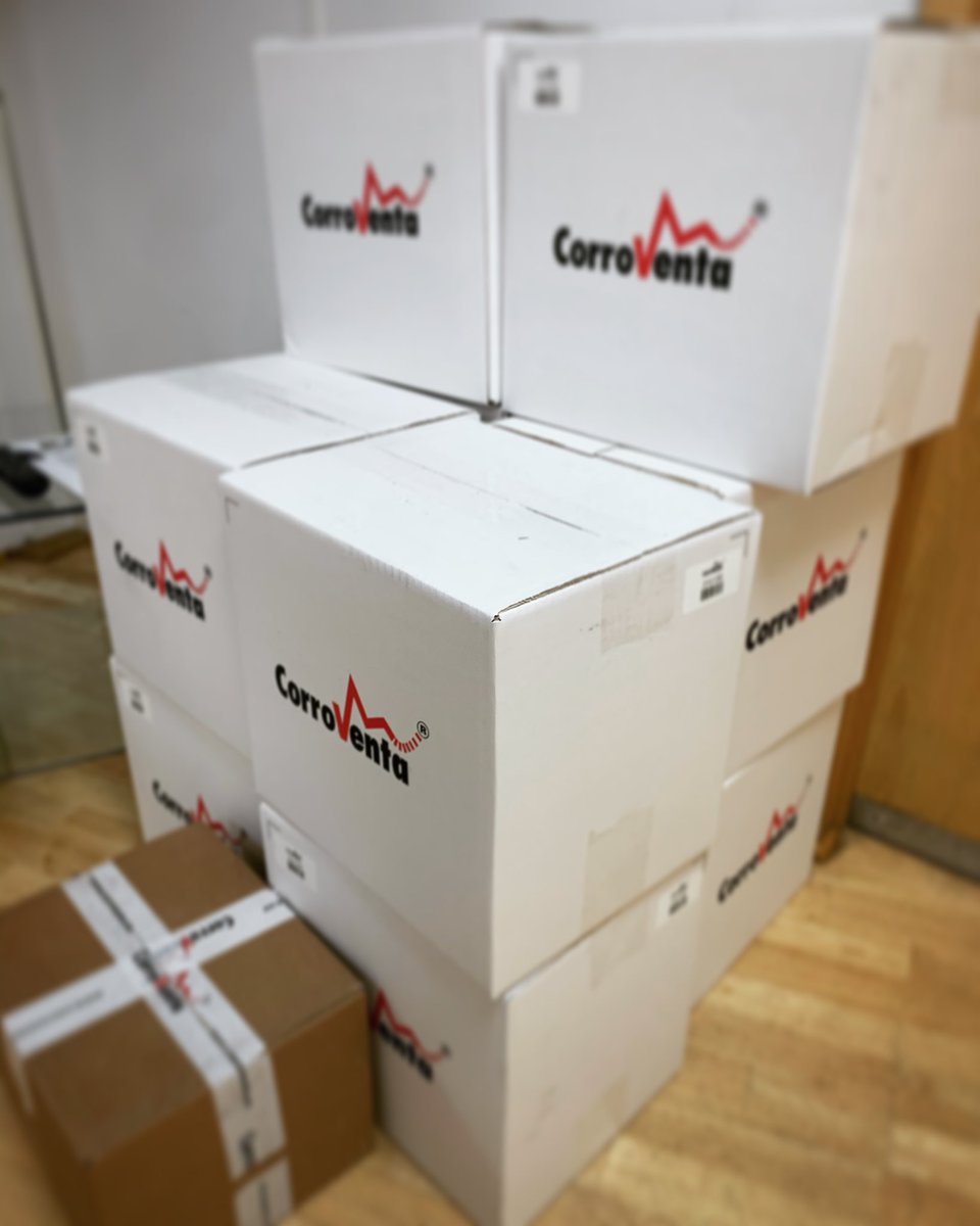 ChrisBDMATech's tweet image. Thank you @Corroventauk1 for the delivery... All loaded up on the van ready to go!! 💨💨💨 #CorroventaA1