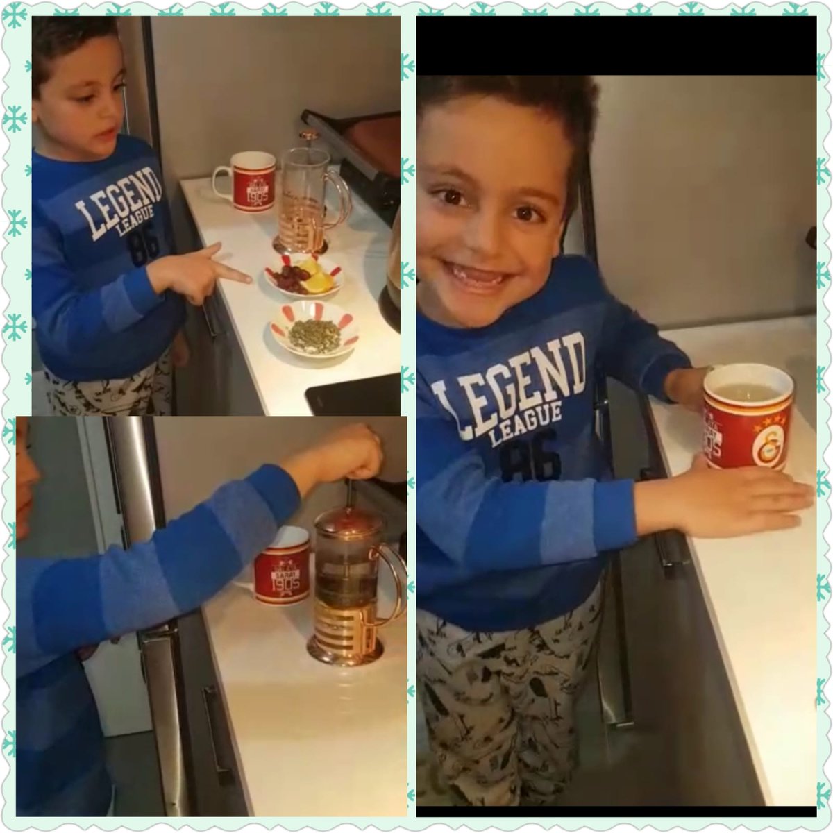 HaticeKbraIIK1's tweet photo. #Masterfirst dersimizde bu hafta kış çaylarının faydalarını öğrendik ve kış çaylarımızı yapıp afiyetle içtik.🍵❄️💕
@bkcekmekoy @cihatarslan17 @PelinKizkun @AzimliBusra https://t.co/UZnta0HOv9