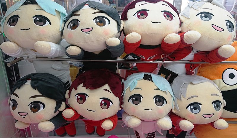 Twitter 上的 アミュージアム 公式 アミュージアムモリタウン昭島店 景品情報 Tinytan Mej寝そべりぬいぐるみ Rm Jin Suga J Hope お待ちかねのmej寝そべりぬいぐるみが遂に登場 来週は Jimin V Jungkook が登場予定だ 店舗情報 T Co