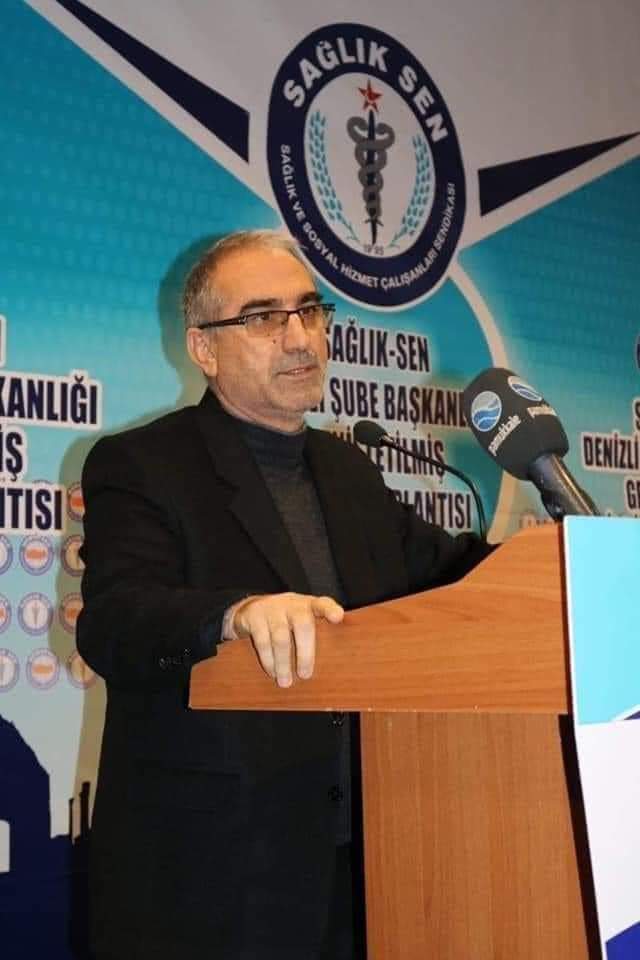 Kenan__Caliskan's tweet photo. Bir süredir Covid 19 tedavisi görmekte olan Sağlık-Sen Genel Başkan Yardımcımız Abdulaziz Arslan'ın vefatını üzüntüyle öğrendim. Abdulaziz Arslan ağabeyimize Yüce Allah'tan rahmet, kederli ailesine ve Camiamıza baş sağlığı diliyorum. Allah rahmet eylesin. Mekanı cennet olsun. https://t.co/AHumVFa0xr