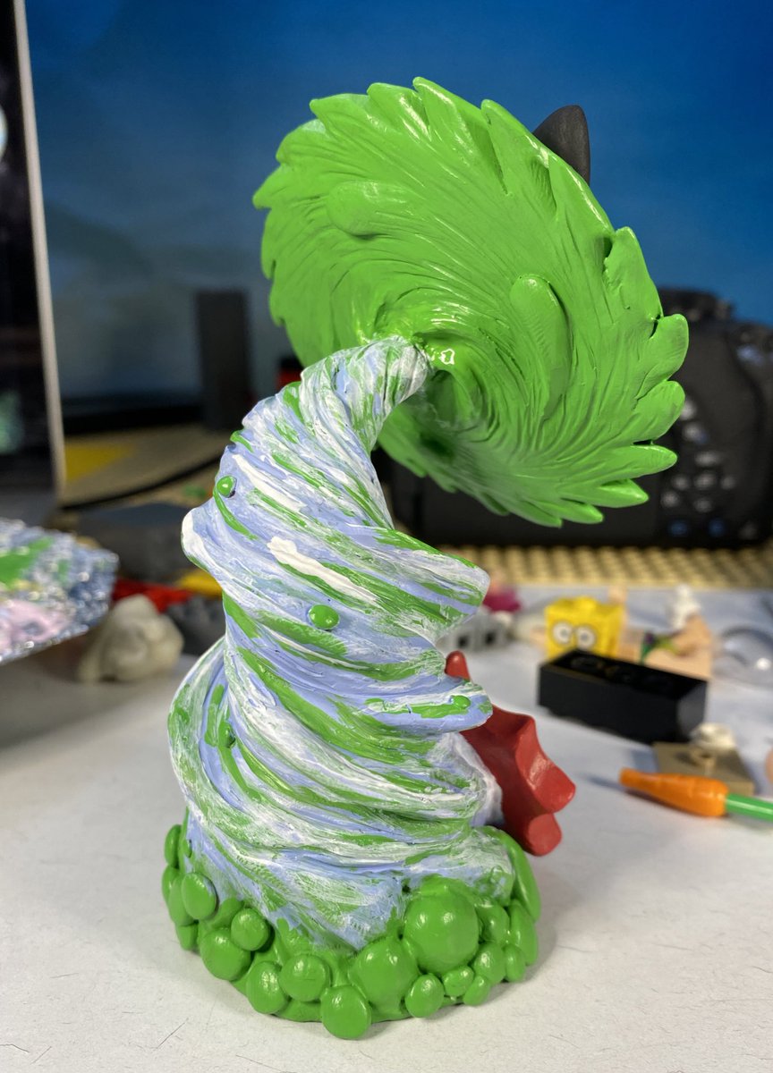MrVolpintesta's tweet photo. “CUT IN HALF!” - ClayFighter 2: Judgement Clay. This is a commission piece for the bodacious Zool_TE.
He requested a statue of Blob using his saw attack, so I had to use a little imagination when implementing the spinning effect. https://t.co/BW29l0ydc4
