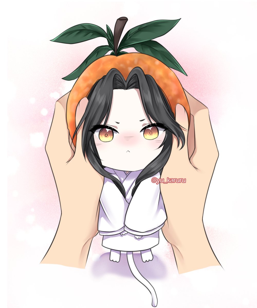 yu_karuru's tweet photo. My Chu Nyanning is back. He's an orange now😚
#chunyanning #ykrr #2HA #TheHuskyAndHisWhiteCatShizun #chuwanning #moran #二哈和他的白猫师尊 #nyanning https://t.co/22FkWdLooB