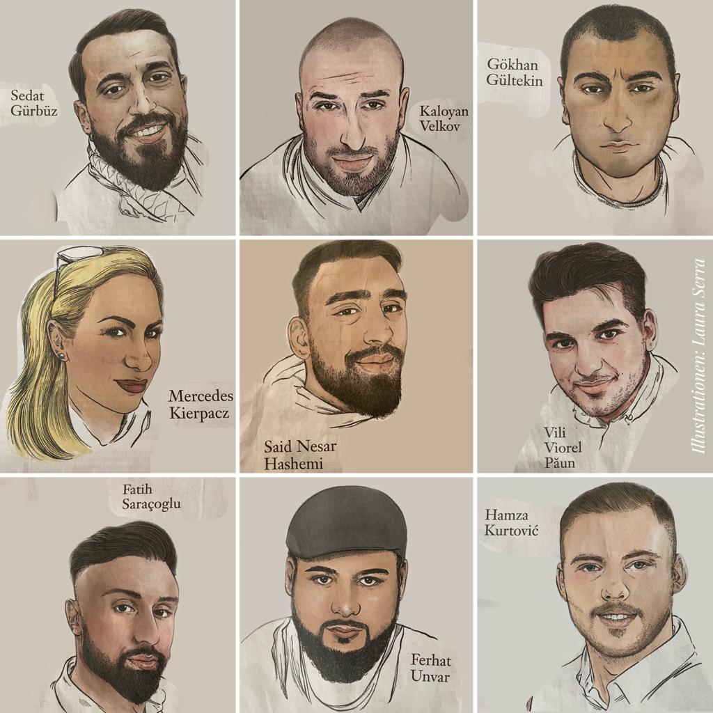 NariR5's tweet photo. Ein Jahr nach #Hanau 
#GegendasVergessen #SayTheirNames https://t.co/YpvjP46jgT