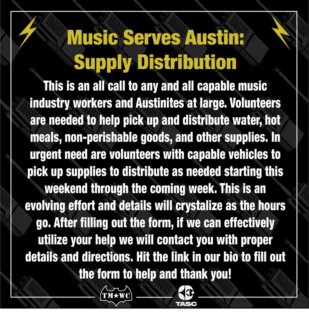 Texas Music Workforce Coalition tweet media