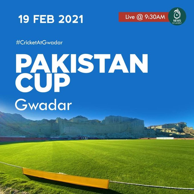 SharwanSheikh's tweet photo. Pakistan Cup cricket match is being held at #GawadarCricketStadium today in memory of son of Pakistan and Prince of the Mountains #MuhammadAliSadpara, in which tribute will be paid to him and his services to the beloved homeland.

#CricketAtGwadar https://t.co/0qNbttVbd8