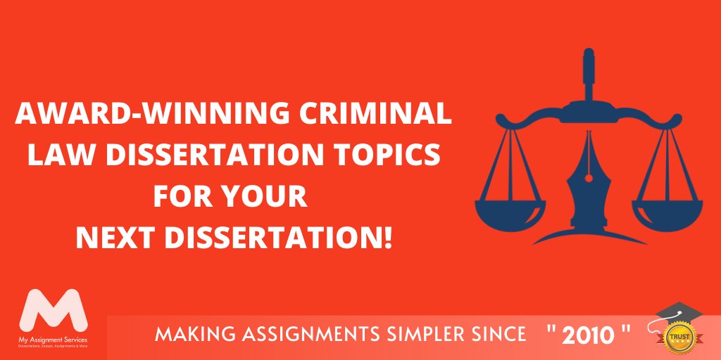 criminal law dissertation topics