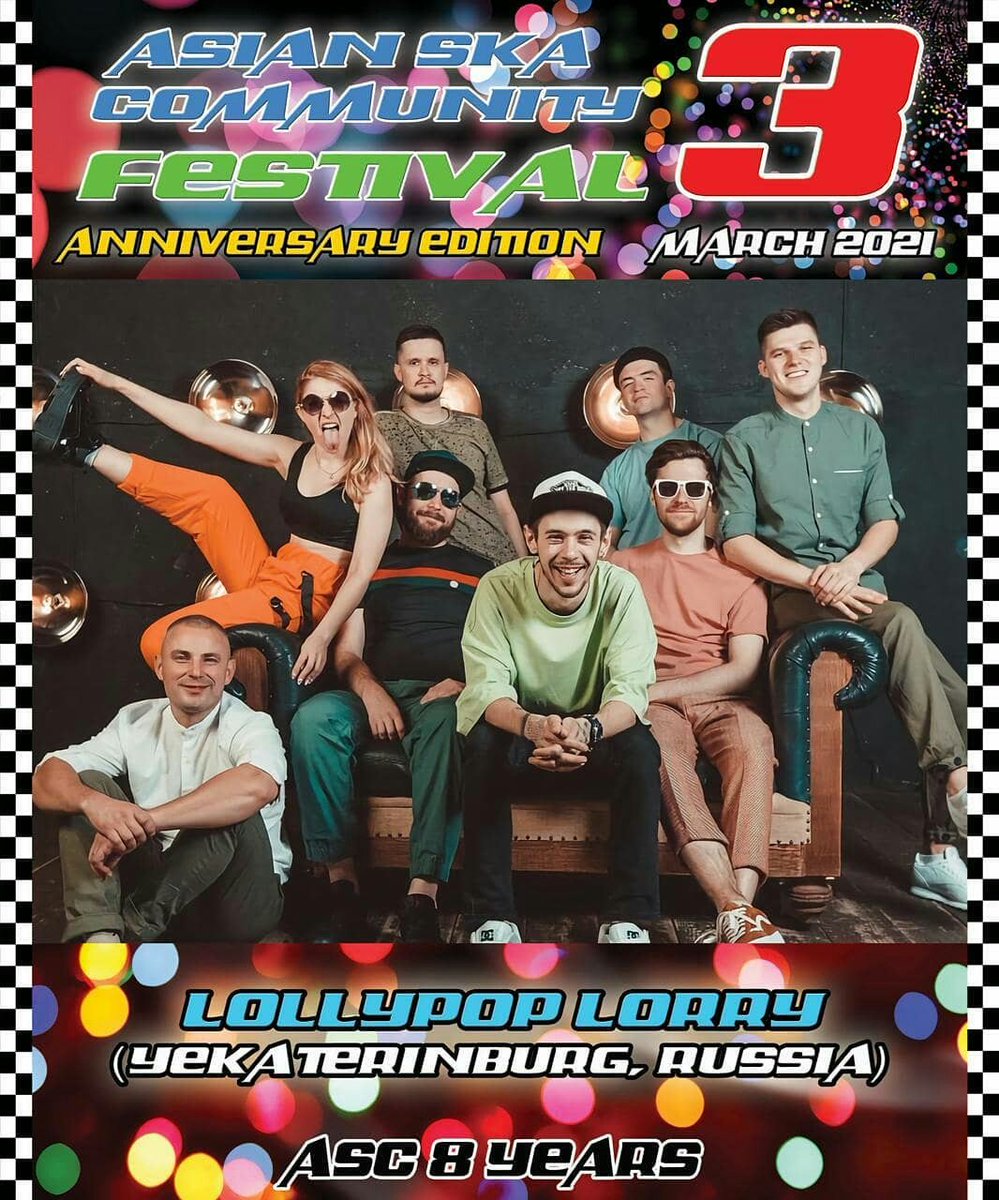 Hola amigos de ASC.  🎉🎉

Lollypop Lorry de Rusia 🇷🇺 son invitados a nuestro 3er festival online.

#asianskacommunity
#asianskacommunityfestival
#ASCFestival
#lollypoplorry
#8thAnniversary