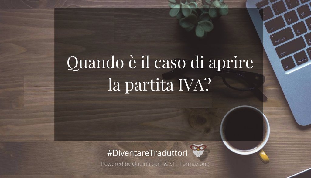Nel caso in cui non avessi letto la nostra risposta alla domanda "Quando è il caso di aprire la partita IVA?" eccola qui! rplg.co/e16e7ac0

#DiventareTraduttori